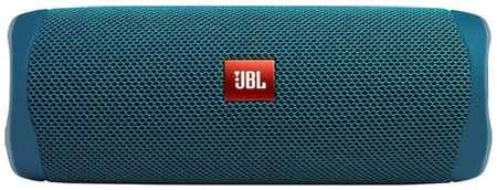 Колонка портативная JBL Flip 5 Eco, 20Вт, [jblflip5ecoblu]