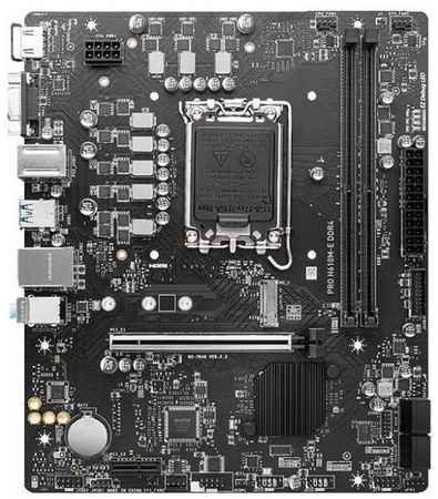 Материнская плата MSI PRO H610M-E DDR4, LGA 1700, Intel H610, mATX, Ret 9668321245