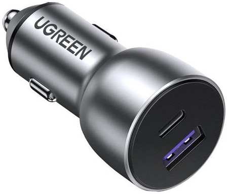 Автомобильное зарядное устройство UGREEN CD213, USB-C + USB-A, 42.5Вт, 5A, [60980]