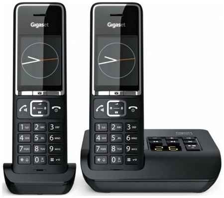 Радиотелефон Gigaset Comfort 550A DUO RUS, черный [l36852-h3021-s304] 9668329167