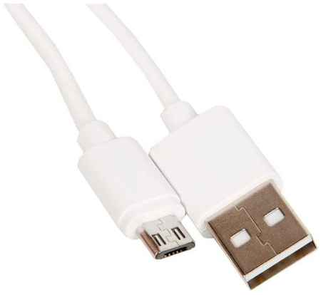 Кабель ZEEPDEEP ZD 1<3, micro USB (m) - USB (m), 1м, 3A, белый [858597] 9668330304