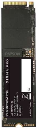 SSD накопитель DIGMA PRO Top P8 DGPST4004TP8T7 4ТБ, M.2 2280, PCIe 4.0 x4, NVMe, M.2, rtl 9668330576