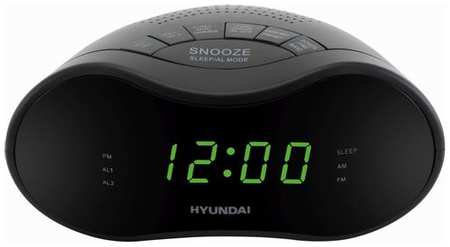 Радиобудильник Hyundai H-RCL200, черный 9668330789
