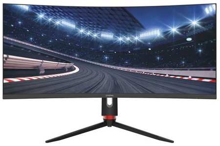 34″ Монитор Digma Overdrive 34A710Q, 3440x1440, VA, 165Гц, 2хHDMI, 1хDP, 1хType-С, изогнутый, [dm34vg01]