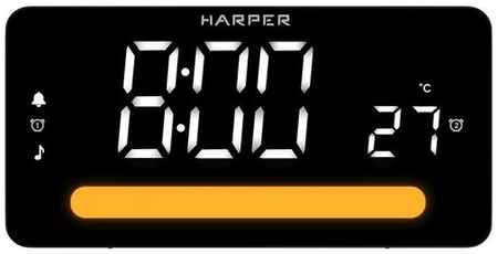 Радиобудильник Harper HCLK-5030, черный 9668335128