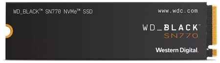 SSD накопитель WD Black SN770 WDS100T3X0E 1ТБ, M.2 2280, PCIe 4.0 x4, NVMe, M.2 9668350330