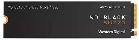 SSD накопитель WD Black SN770 WDS500G3X0E 500ГБ, M.2 2280, PCIe 4.0 x4, NVMe, M.2 9668350333