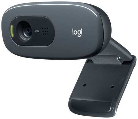 Web-камера Logitech HD Webcam C270, черный [960-000999] 9668350557