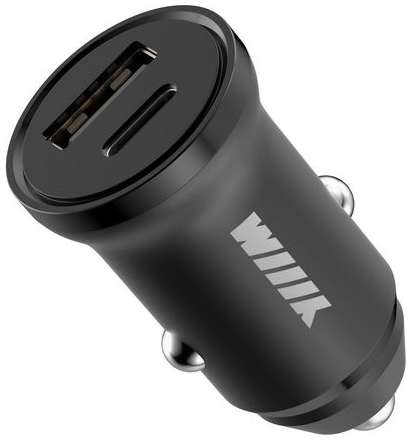 Автомобильное зарядное устройство Wiiix UCC-7-2-11, USB-C + USB-A, 3.1A
