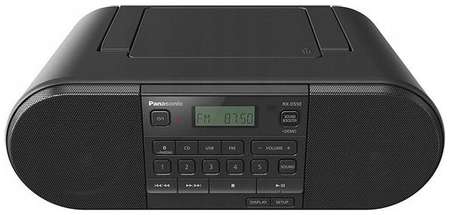 Аудиомагнитола Panasonic RX-D550E-K, черный 9668353526