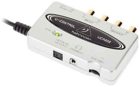 Звуковая карта USB BEHRINGER UCA202, 2.0, Ret 9668354073