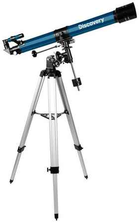 Телескоп Discovery Spark 709 EQ рефрактор d70 fl900мм 140x синий/черный 9668354174