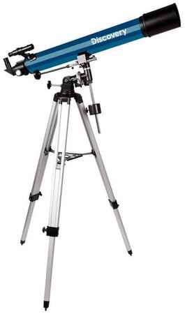 Телескоп Discovery Spark 809 EQ рефрактор d80 fl900мм 160x синий/черный 9668354176