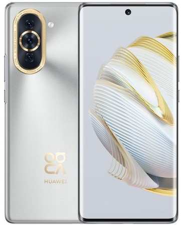 Смартфон Huawei nova 10 8/128Gb, серебристый 9668356649