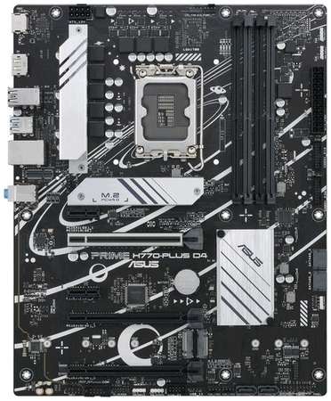 Материнская плата ASUS PRIME H770-PLUS D4, LGA 1700, Intel H770, ATX, Ret 9668359758