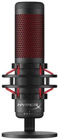 Микрофон HYPERX QuadCast (HX-MICQC-BK), черный [4p5p6aa] 9668360724