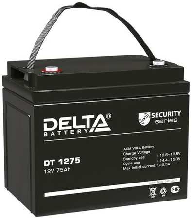 Аккумуляторная батарея для ИБП Delta DT 1275 12В, 75Ач 9668365062