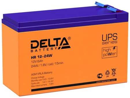 Аккумуляторная батарея для ИБП Delta HR 12-24 W 12В, 6Ач 9668365071