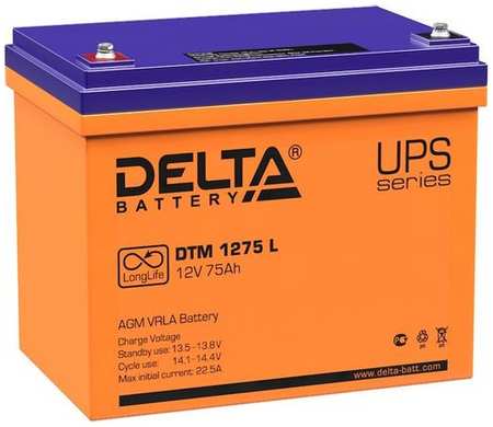 Аккумуляторная батарея для ИБП Delta DTM 1275 L 12В, 75Ач