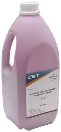 Тонер CET TF2-M, для CANON iR ADVANCE C5051/C5030, пурпурный, 1000грамм, бутылка 9668369750