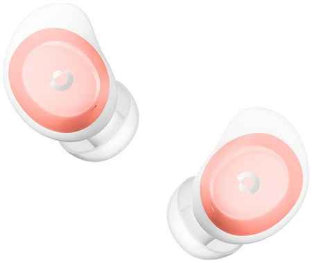 Наушники A4TECH 2Drumtek B27 TWS, Bluetooth, внутриканальные, розовый/белый [b27 baby pink] 9668370543