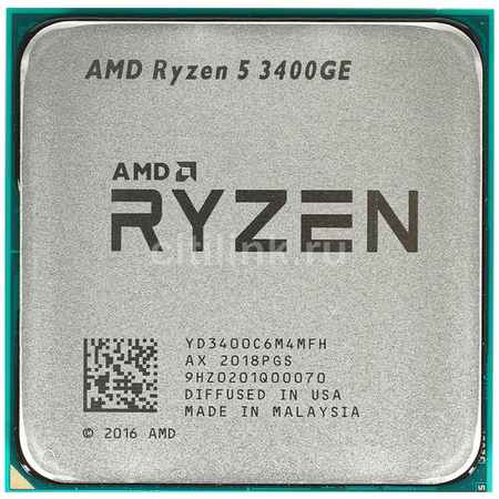 Процессор AMD Ryzen 5 3400GE, AM4, OEM [yd3400c6m4mfh] 9668375517