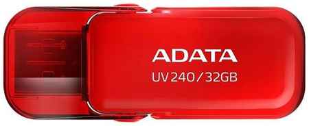 Флешка USB A-Data UV240 32ГБ, USB2.0, [auv240-32g-rrd]