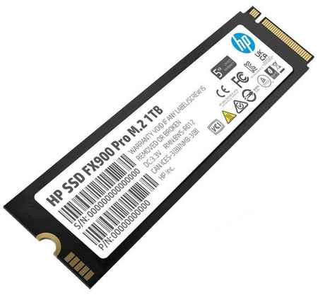 SSD накопитель HP FX900 Pro 1ТБ, M.2 2280, PCIe 4.0 x4, NVMe, M.2 [4a3u0aa#abb] 9668379850