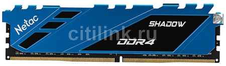 Оперативная память NETAC Shadow NTSDD4P32SP-16B DDR4 - 1x 16ГБ 3200МГц, DIMM, Blue, Ret 9668384441