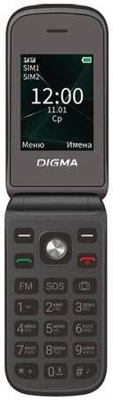 Сотовый телефон Digma VOX FS241, черный 9668395326