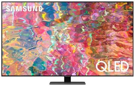 75″ Телевизор Samsung QE75Q80BAUXCE, QLED, 4K Ultra HD, серебристый, СМАРТ ТВ, Tizen OS 9668395792