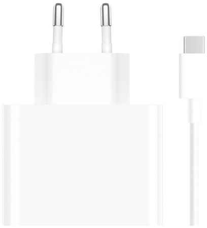 Сетевое зарядное устройство Xiaomi 120W Charging Combo (Type-A) EU, USB, USB type-C, 6A, белый [bhr6034eu] 9668398005