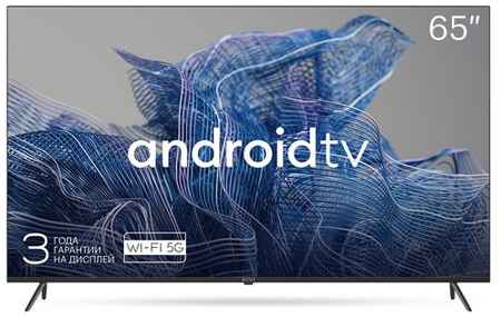 65″ Телевизор KIVI 65U740NB, 4K Ultra HD, СМАРТ ТВ, Android TV