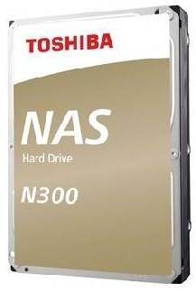 Жесткий диск Toshiba N300 HDWG11AUZSVA, 10ТБ, HDD, SATA III, 3.5″, BULK 9668402105