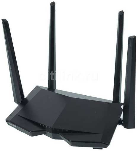 Wi-Fi роутер TENDA AC6, AC1200, черный 9668403053