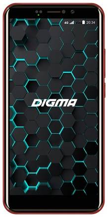 Смартфон Digma Linx Pay 4G, красный DIGMA Pay 9668403107