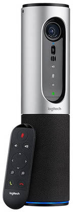 Web-камера Logitech Conference Cam Connect, черный/серебристый [960-001034] 9668404008