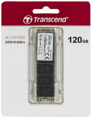 SSD накопитель Transcend TS120GMTS820S 120ГБ, M.2 2280, SATA III, M.2 9668409098