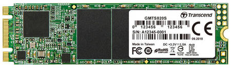 SSD накопитель Transcend TS480GMTS820S 480ГБ, M.2 2280, SATA III, M.2 9668409099