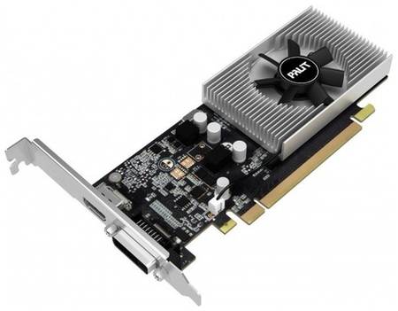 Видеокарта Palit NVIDIA GeForce GT 1030 PA-GT1030 2GD4 2ГБ DDR4, Low Profile, Ret [nec103000646-1082f] 9668412650