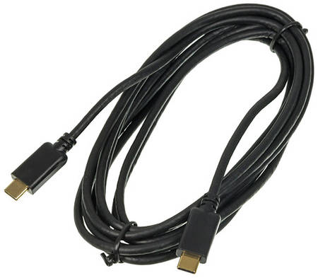 Кабель Digma Power Delivery 60W, USB Type-C (m) - USB Type-C (m), 3м, 5A, черный [pd-60w-3m] 9668432131