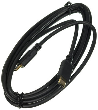 Кабель Digma Power Delivery 60W, USB Type-C (m) - USB Type-C (m), 2м, 5A, черный [pd-60w-2m]