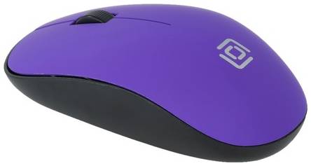 Мышь Oklick 515MW, оптическая, беспроводная, USB, и пурпурный [1083058]
