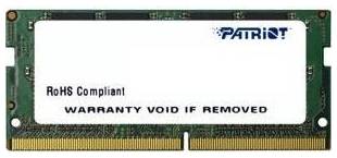 Оперативная память Patriot Signature PSD48G213381S DDR4 - 1x 8ГБ 2133МГц, для ноутбуков (SO-DIMM), Ret 9668442878