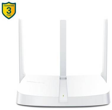 Wi-Fi роутер MERCUSYS MW305R, N300, белый 9668449125