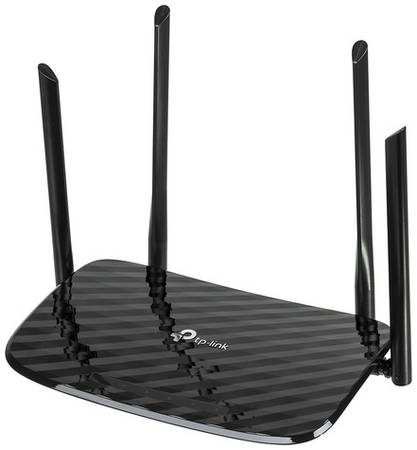Wi-Fi роутер TP-LINK Archer C6, AC1300, черный 9668450576