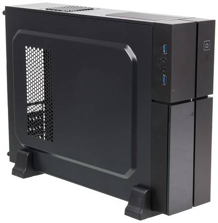 Корпус mATX Aerocool Playa Slim, Slim-Tower, без БП