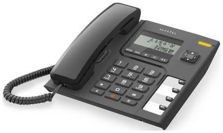 Проводной телефон Alcatel T56, черный 9668454226