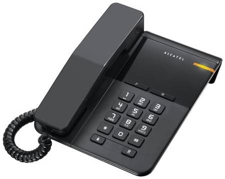Проводной телефон Alcatel T22, черный 9668454271