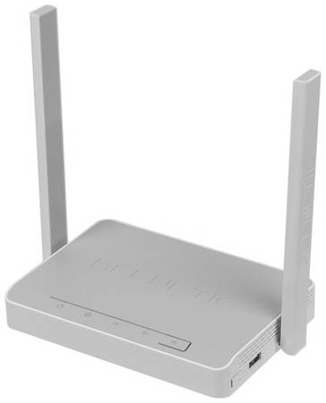 Wi-Fi роутер KEENETIC DSL, N300, VDSL2/ADSL2+, белый [kn-2010] 9668455542